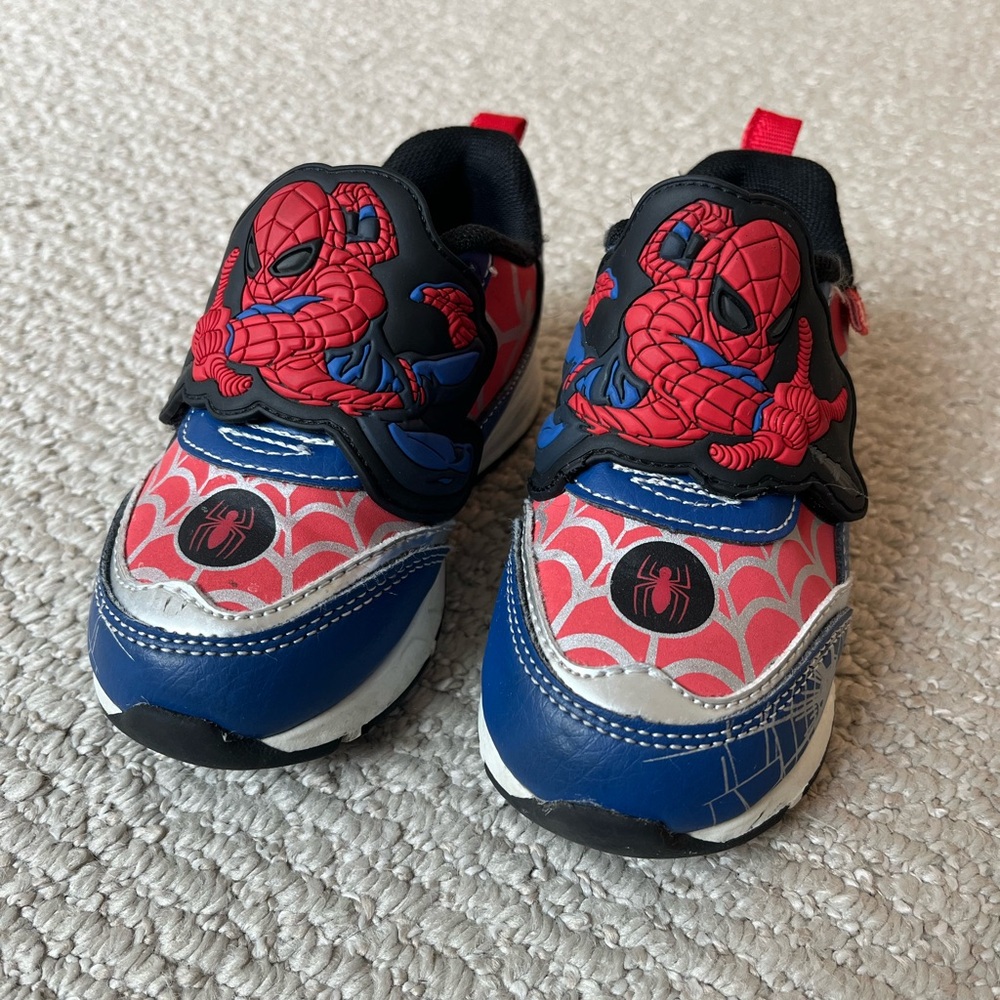 Spider-Man Toddler Light-Up Sneakers